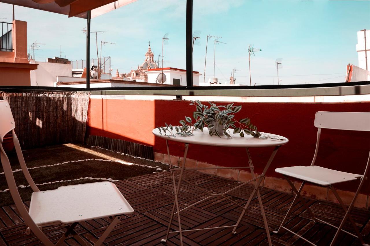 Apartamento Barrio Alfalfa Appartement Sevilla Buitenkant foto